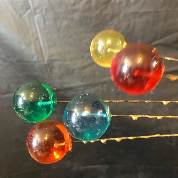 Curtis Jere art sculpture 1969 bronze boy with 9 balloons 🎈 signed & dated - Picture 8 of 9